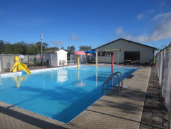 Campground swimming pool