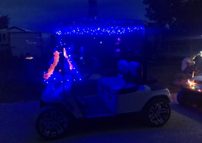 Golf cart parade