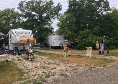 Halloween campground